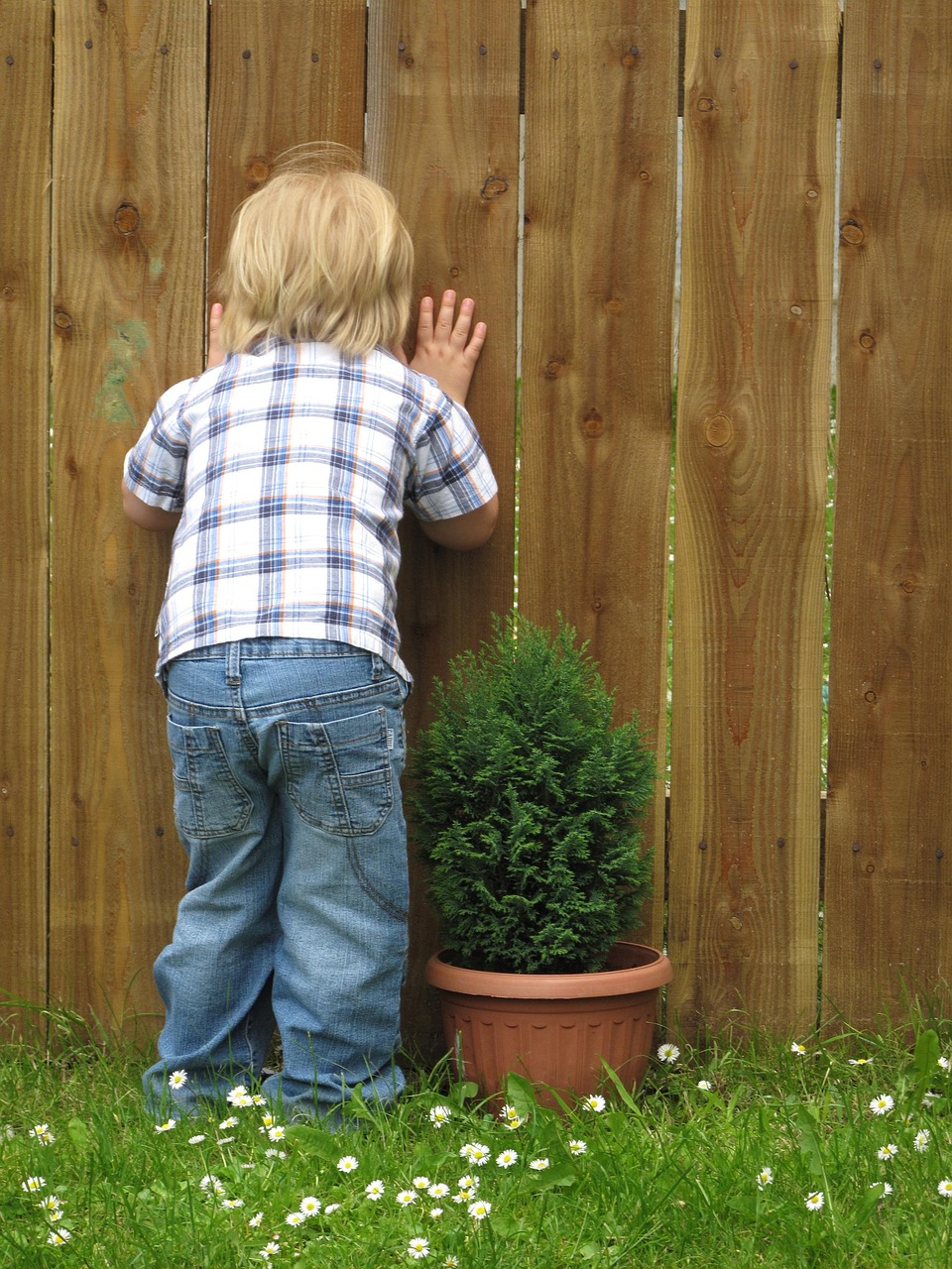 Like a Child Hiding, the Father Sees