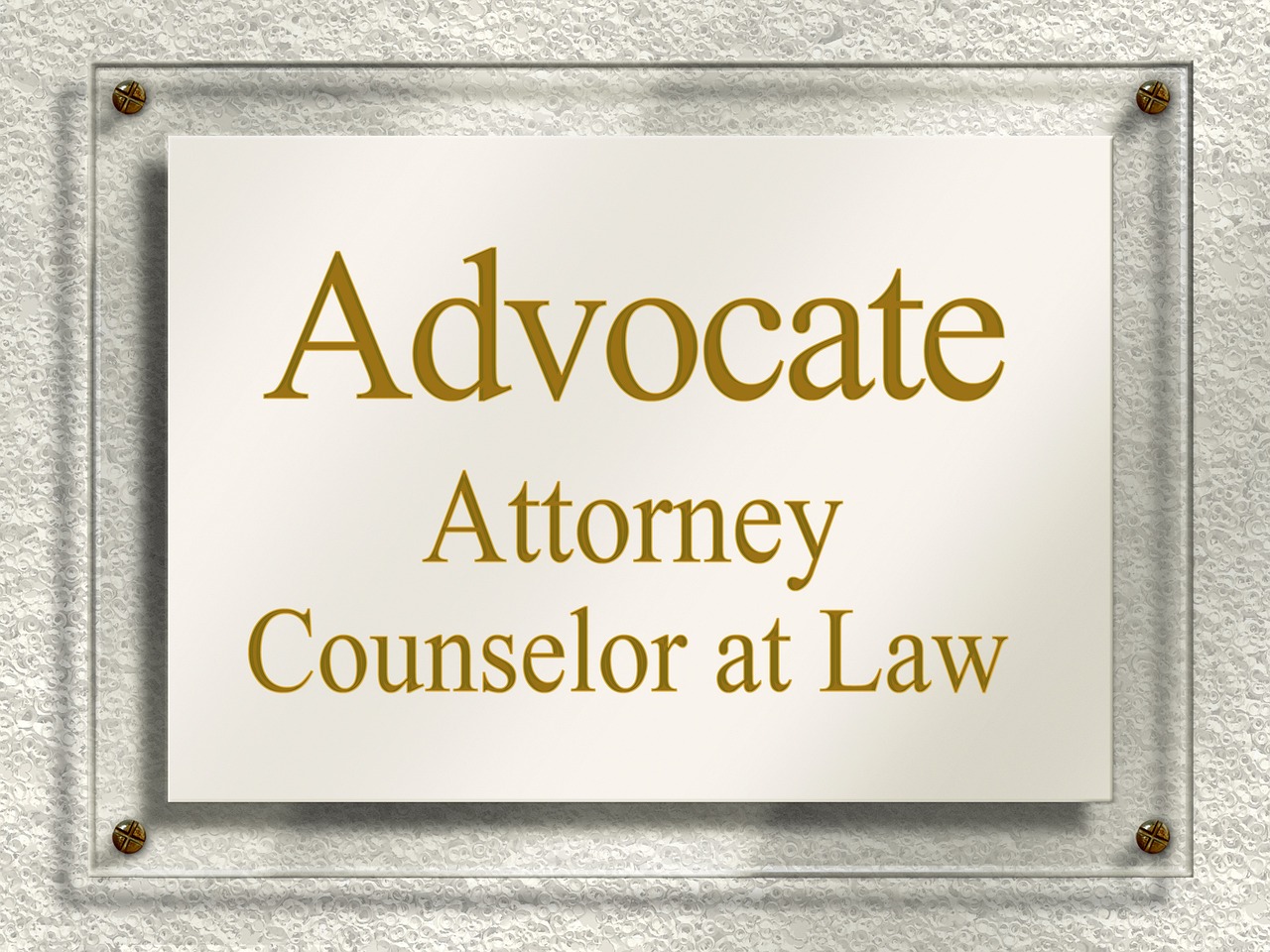 Our Advocate, Mediator, Counselor